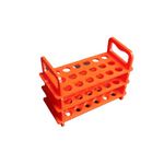 AANIJ® Polylab plastic Test tube stand 3 TIER: 13mm × 18 Holes (Pack of 1)