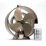 Forest Master Viking Ember Heat Powered Stove Fan – Thermoelectric Eco Fan for Wood Burners, Log Burners & Multi-Fuel Stoves with Built-In Fragrance System (Brushed Bronze)