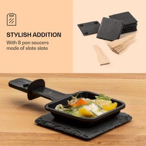 Klarstein Steaklette Raclette Grill for 8 People – Tabletop Party Grill