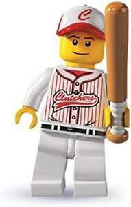 Lego: Minifiguras Series 3 > Minifigura de jugador de béisbol