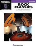 Hal Leonard Rock Classics Essential Elements Guitar Ensembles Late Beginner Level Book