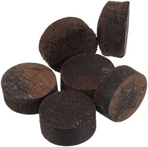 PATIKIL 12mm Billar Taco Puntas, 12 Paquete Pool Billar Taco Puntas Billar Palo Reemplazo Punta Snooker Taco Puntas para Billar Taco, Marrón