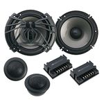 Soundstream AC.6 Arachnid Component 6.5" 2-Way 300W Speaker Set, Black