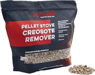 Rutland Products Pellet Stove Creosote Remover, Chimney & Flue Cleaning Wood Pellets, 8 Pound Bag