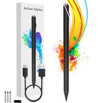 USI 2.0 Stylus Pen for Chromebook Model(/Acer/ASUS/HP), 4096 Pressure Sensitivity Stylus Pen for Googel Pixel Tablet/Fire HD 10 Pen/Fire Max 11 Pen, Fast Charging, Palm Rejection