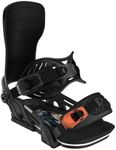 Bent Metal Transfer Mens Snowboard Bindings Black L