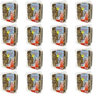 Bulk Buy – 16 Pine Tree Farms Woodpecker Seed Bars, 14 oz Each – Nut, Corn & Sunflower Blend for Woodpeckers, Jays & Songbirds – High-Energy Bird Food for Seed Bar, Platform & Tray Feeders