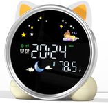 ANALOI Kids Alarm Clock with Night 