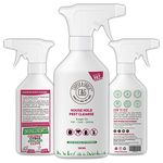 House Hold Pest Cleanse 500ml | Eliminates Flea Bedbug Mite | Natural & Safe For Environment | Pet & Children Friendly | Long-lasting Spray | Tough On Dirt Dust Grime