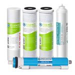 APEC Water Systems FILTER-MAX-ESUV-SS 75 GPD High Capacity Complete Replacement Set for for ROES-UV75-SS Reverse Osmosis Water Filter System Stage 1-6