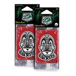 Turtle Wax X Mister Cartoon Hanging Car Air Freshners & Odor Neutralizing Hanging Paper, Air Freshener for Car & Home Hanging Car Air Freshners (CLOWN TOWN FRESHENER)