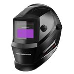 Monster & Master Auto Darkening Welding Helmet for Men, Solar True Color Welding Hood Auto Darkening, 006