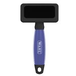 Wahl Professional Animal Canada Medium Slicker Brush, Detangles and Removed Loose Hair, Stainless Steel Angled Pins, Great for Dog Grooming - Model 58427, Blue, 1 Units