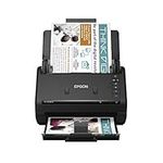 Epson Workforce ES-500W II Wireless Colour Duplex Desktop Document Scanner for PC and Mac, with Auto Document Feeder (ADF) and Scan from Smartphone or Tablet (Renewed)