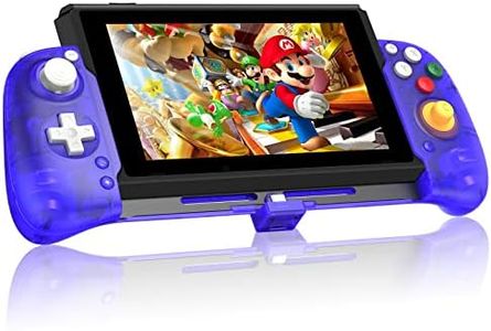 Retroflag Switch Handheld Controller, [No Drifting] Split Pad Pro Controller with Hall Effect Joystick, One-Piece Joypad Compatible with Switch LCD/Switch OLED, Motion Control, Dual Motor Vibration