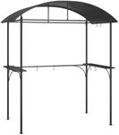 vidaXL Anthracite BBQ Gazebo with S