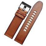 Genuine leather watchband For diesel watch belt DZ4476/4482 DZ7408 7406 4318 strap 22 24 26 28mm Large size Men Wrist Watch Band