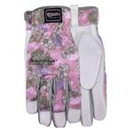 Watson Gloves Lily Sustainable Garden Glove for Women - Eco-Friendly, Made of Recycled Products, Water Resistant, Hooded Fingertips & Padded Palm (Small, 205)