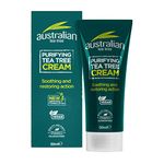 Australian Tea Tree Cream, Purifying, Natural, Vegan, Cruelty Free, Paraben and SLS Free, Soothing, 50 ml