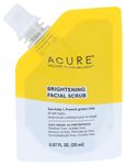 Acure, Facial Scrub Brightening Pouch, 0.67 Ounce