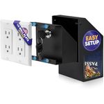 Elder Welder® Hidden Wall Safe Outlet with Key Lock, Electric Socket Safe, Covert Wall Safe, Diversion Outlet Safe, Outlet Hidden Safe, Secret Compartment, Secret Outlet Box for Hiding Money Jewellery