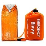 Achieve Wild - Emergency Sleeping Bag, Survival Bivvy Bag, Waterproof Emergency Blanket