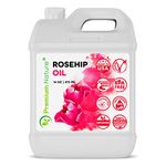 Cold Pressed Unrefined Rosehip Seed and Fruit Oil - 473 ml - Bulk Size - Oil for skin