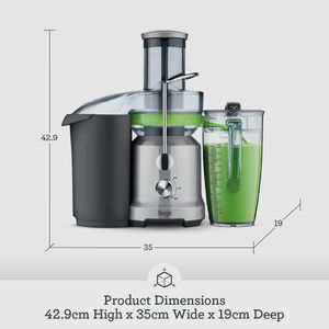 Sage Nutri Juicer Cold Press Extractor – 2L High Capacity, 1250W, Silver