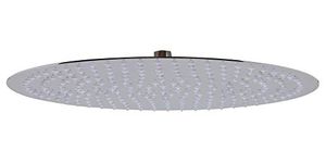 ALFI brand RAIN16R Stainless Steel Round Ultra Thin Rain Shower Head, 16-Inch, Solid Polished