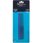 Master Grooming Tools Steel Pet Rainbow Greyhound Comb, Medium and Coarse, 7-1/2-Inch