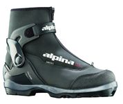 Alpina Traverse Back-Country Nordic Cross-Country Ski Boots, for use with NNN-BC Binding, Black, 38