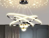 5 LEAFé : JOURNEY TO HEALTH LED Ceiling Light from Acrylic Flush Mount Lamp for Living Room, Bedroom, Kitchen & Office. Modes : Warm, Cool & Natural White (Chendelier Elegant)