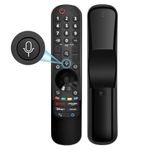 ZIEVA Compatible for Model MR 21 GA LG Magic Smart LED TV Remote with Voice Control and with Scroll Mouse Pointer - HotKeys Netflix, Movies and Prime Video, hotstar, Google/Alexa (Pairing Must)