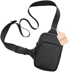 Travel Sling Bag for Men & Women, Anti-Theft RFID Blocking Crossbody Bags