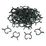 KINGLAKE 100 Pcs Plant Clips Garden Clips Vine Fixing Clips for Plant Stem Support (L)