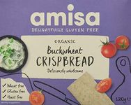 Amisa Buckwheat Wholegrain Organic Crispbread (Pack of 6)