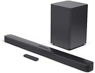 JBL Bar 2.1 Deep Bass 300-Watt 2.1 Channel Soundbar with 6.5" Wireless Subwoofer - Black