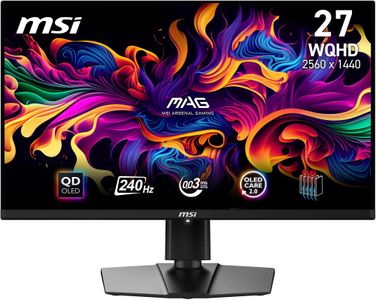 MSI MAG 271QPX 26.5" QD-OLED Gaming Monitor – Ultra-Fast Display