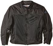 Joe Rocket Velocity Men's Mesh Riding Jacket (Black, X-Large)