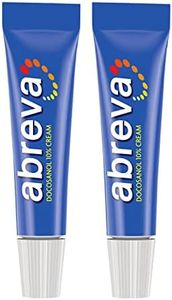 Abreva 10 Percent Docosanol Cold Sore Treatment, Treats Your Fever Blister in 2.5 Days - 0.07 oz Tube x 2