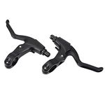 Bike Brake Lever,Bike Brake Handle Ultralight Aluminum Alloy Brake Set for Mountain Bike(Black)