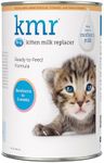 Pet-Ag KMR Kitten Milk Replacer Liquid - 11 oz - Ready-to-Feed Kitten Formula with Vitamins for Kittens Newborn to Six Weeks Old - Easy to Digest