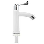 ViaGasaFamido Bathroom Water Faucet Basin Faucet, Durable ABS Plastic Water Faucet Bath Faucet Handle Single Cold Tap, G1/2 Connection,washbasin faucet