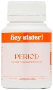 Hey Sister! Period, Natural Period Pain Relief, Plant Based, 100% Organic, 3 Month Supply, 42 Tablets