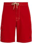 Polo Ralph Lauren Kailua Swim Trunks, Red, Small