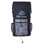 FE Active - 35L Waterproof Cooler Dry Bag with BPA Free FDA Approved EVA Insulation for Extend Cooling and Great for Camping, Beach, Hiking, Trekking, Backpacking | Designed in California, USA