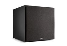 Polk Audio MXT12 Active Subwoofer, Powerful 12 Inch Subwoofer with 100 Watt Class AB Amplifier, Bass Box, Home Cinema and Music, Black