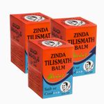 Zinda Tilismath Balm (Pack Of 3) Pain Relief Herbal Ayurvedic Ointment Cream For Body Pains | Muscle Pain Relief | Joint Pain Relief