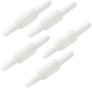 ResOne Oxygen Tubing Swivel Connectors 5-Pack - Cannula, Hose, Tube Connectors - Oxygen Line Splitter, Concentrator Supplies - 360-Degree Rotation - Medical, Home, Marine Use - Standard Size