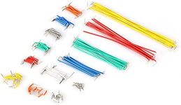 140pcs Breadboard Jumper Wire,Solderless Flexible Breadboard Assorted Jumper Wire 14 Lengths,with Storage Box,for Arduino Breadboard Prototyping Solder Circuits